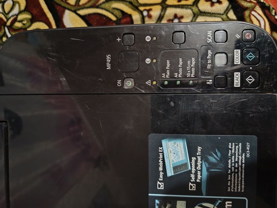 БФП Принтер Canon PIXMA MP495 Wi-Fi Стан нового, без картриджів