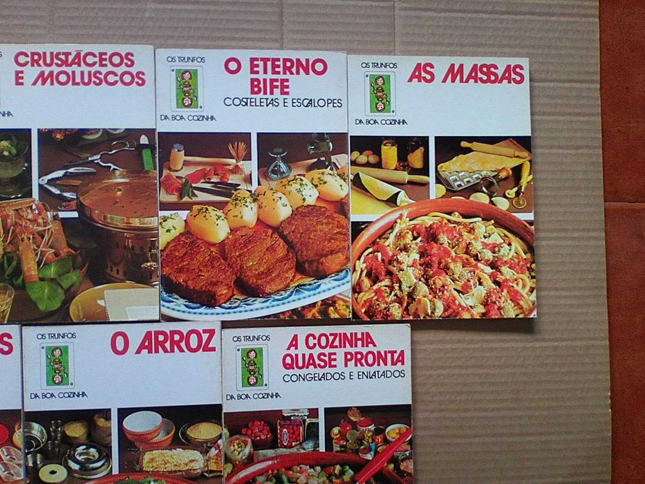 Conjunto Trunfos Culinária 7 v.