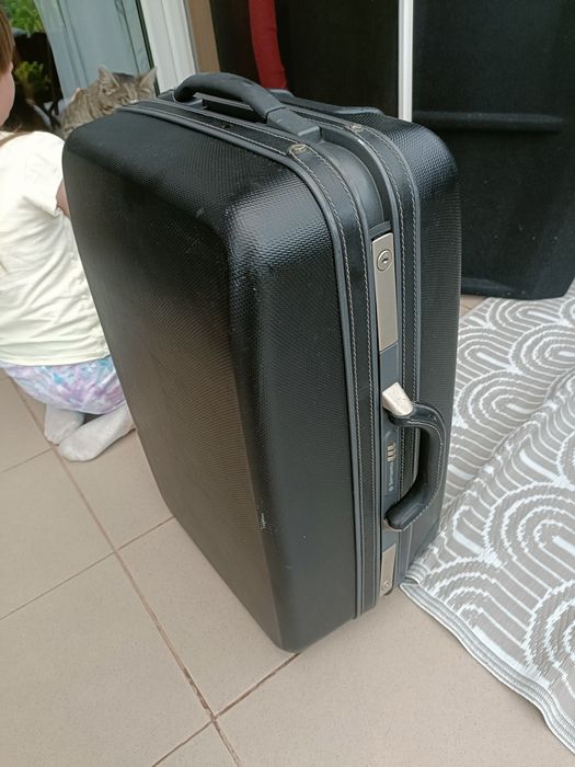 Walizka Samsonite torba podróżna bagaż podręczny na kółkach twarda wakacje