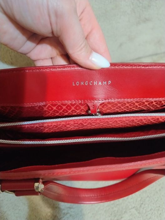 Шкіряна сумка LONGCHAMR