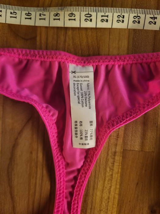 Seksowne różowe stringi Love Secret, rozm L