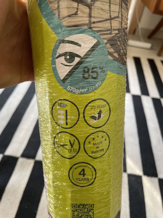 Nortene Malha plástica Panama 1x3m - NOVO