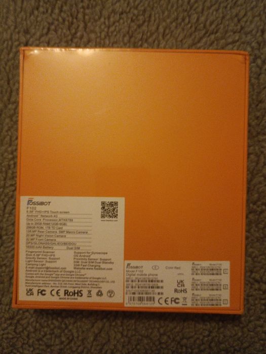 FOSSiBOT F102 12/256GB Red