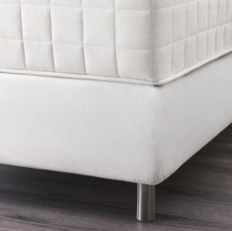 1 x Cama de solteiro de L.90cm (só sommier) sem Cabeceira