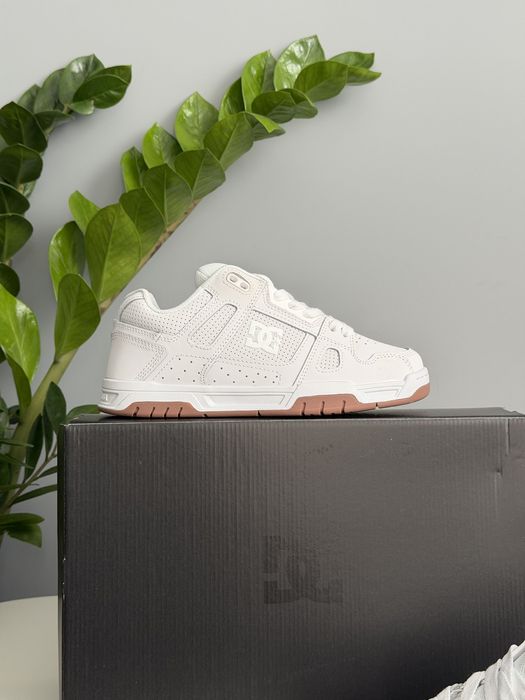 Кросівки DC Stag White premium | Кроссовки чоловічі жіночі
