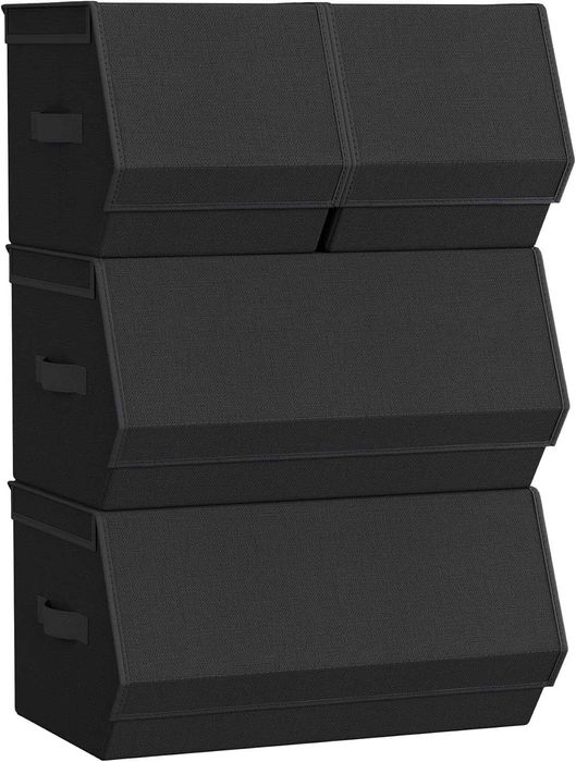 SONGMICS Zestaw 4 Organizerów do Szafy