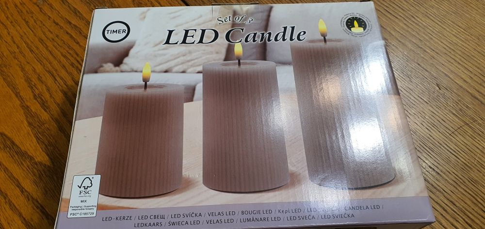 Świeczki led pilot