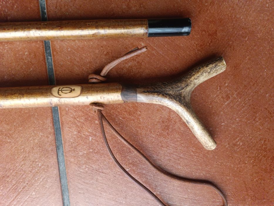 Vara de caça com forquilha