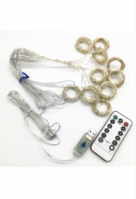 Гірлянда штора!!! 3/ 4 м.