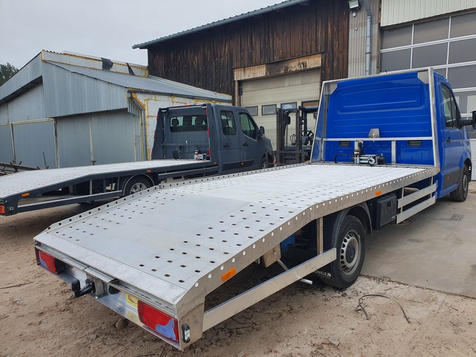 Zabudowa alu panel gotowa na placu