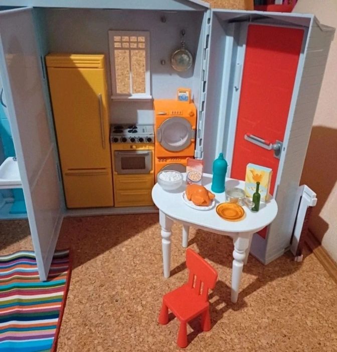 Barbie casa.
Mattel.
Ano 2005.
