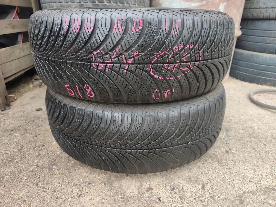 185/60R15 88H Opony Całoroczne Wielosezonowe Goodyear Vector 4Seasons Gen-2 5mm Legnica ALU-RAD 185/60
