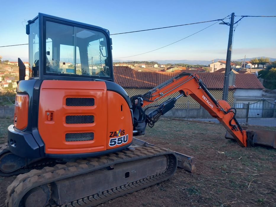 Mini giratória HITACHI ZX 55
