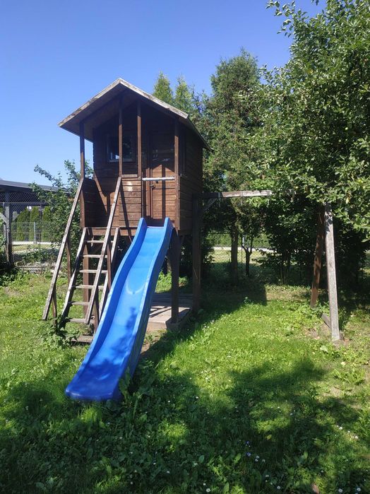 Domek drewniany dla dzieci