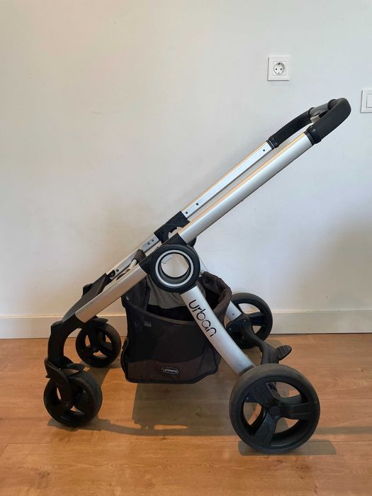 Carrinho Trio Chicco Urban Plus Black