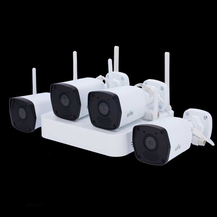 Kit de videovigilância Uniview
Conexão Ethernet e Wi-Fi 4 Camaras64586293537923120