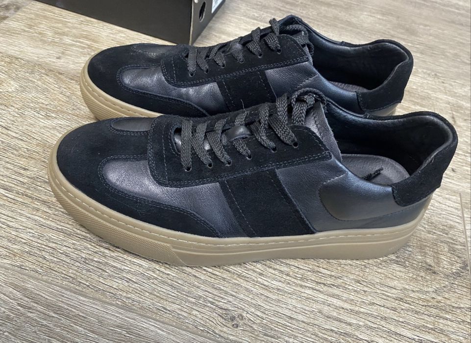 Кеди кросівки шкіряні чоловічі Fabio Monelli