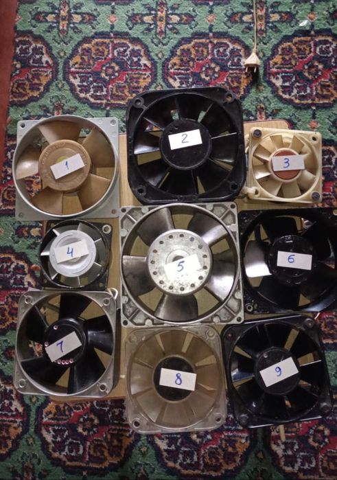 Советский вытяжной вентилятор