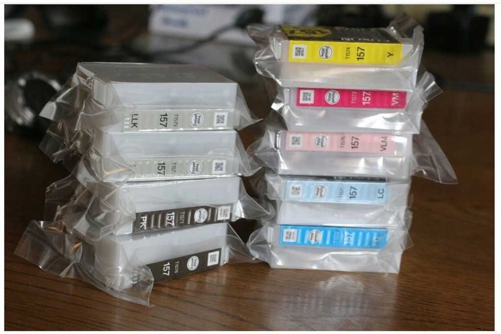 9x TUSZ EPSON R3000 T1571 T1572 T1573 T1574 T1575