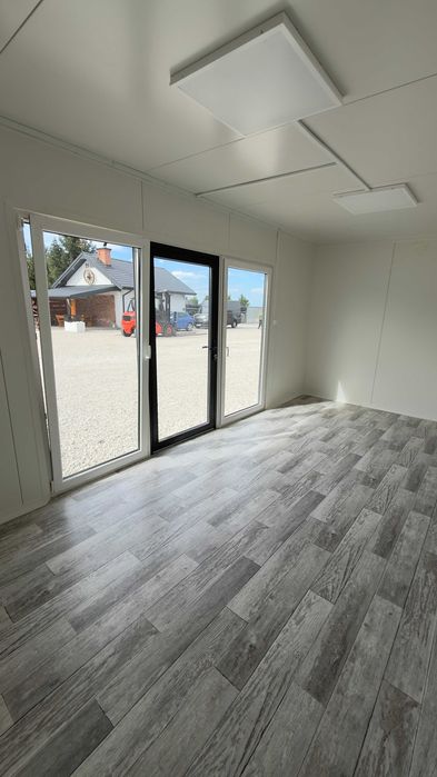 Pawilon z płyty warstwowej Sklep Komis Biuro DOSTĘPNY OD RĘKI 6m x 3m