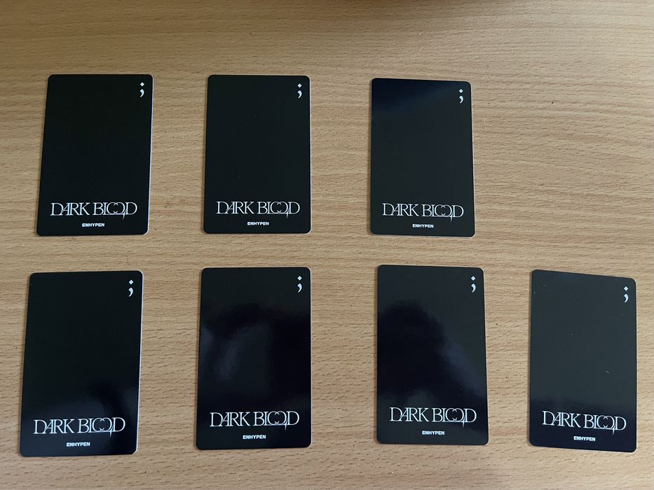 Enhypen photocards (kpop)