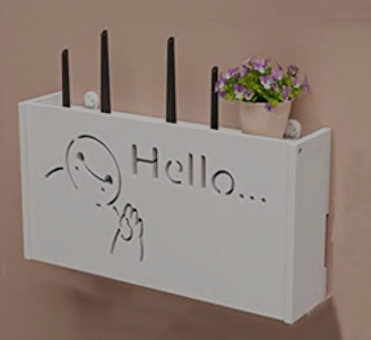 Dekoracyjna osłonka/schowek na router