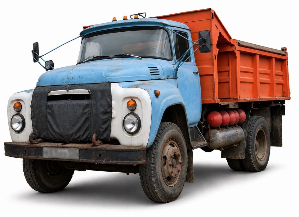 ЗІЛ-ММЗ 4502 СПГ, самоскид, газ/бензин, 1990 р., не на ходу