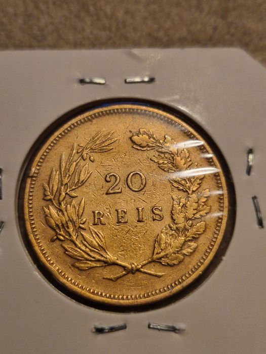 Moedas da Monarquia de 20 Reis 1€ cada