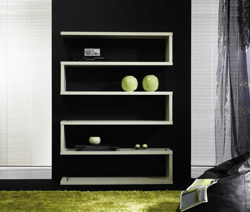 Estante Sette wengué chocolate/vidro - em bom estado! PROMO