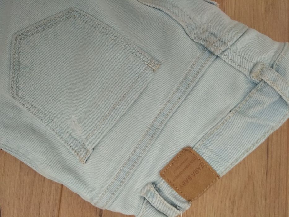 Spodnie jeansowe dla dziewczynki Zara 98