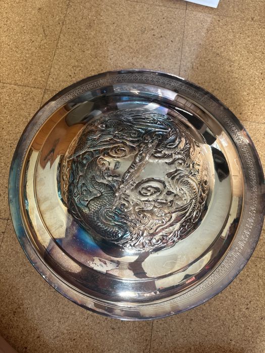Peça prata chinesa