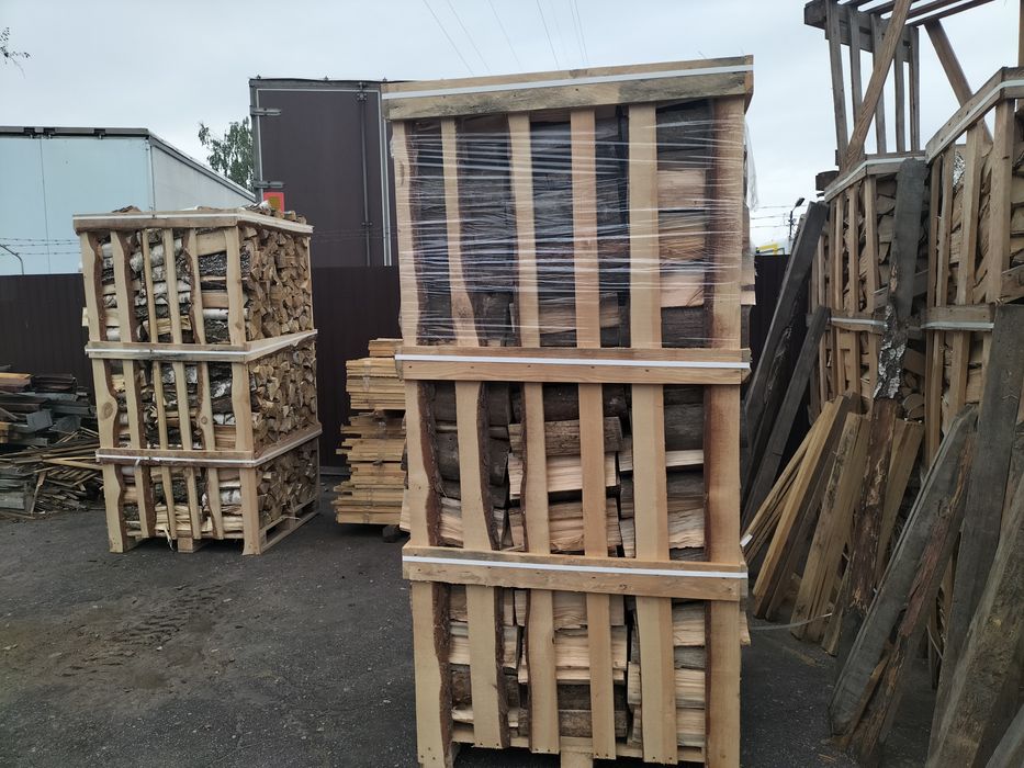 Продам дрова рубані в ящіках