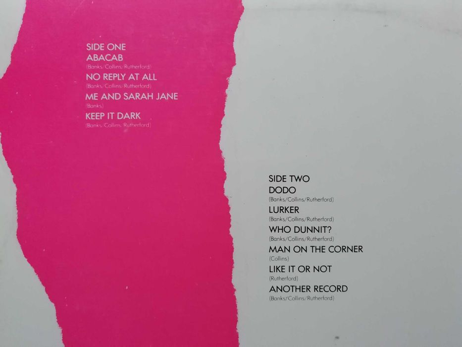 Genesis ABACAB winyl Super stan