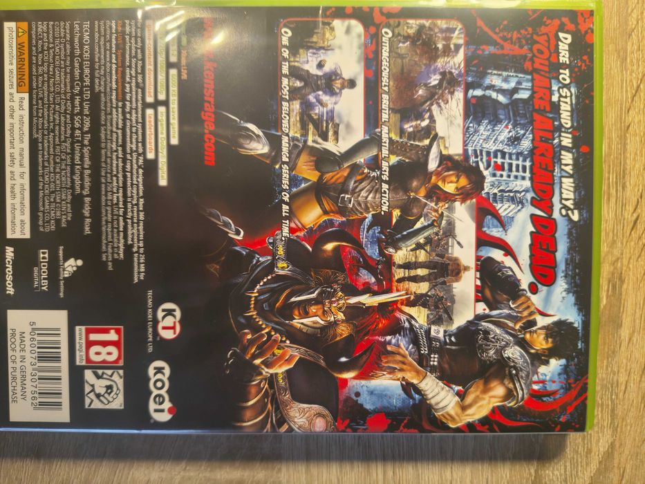 Fist Of The North Star Ken’s Rage xbox 360