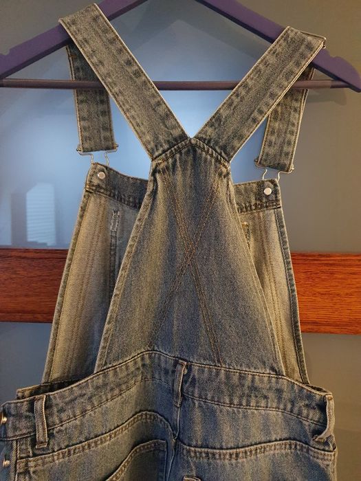 Jeansowe ogrodniczki H&M