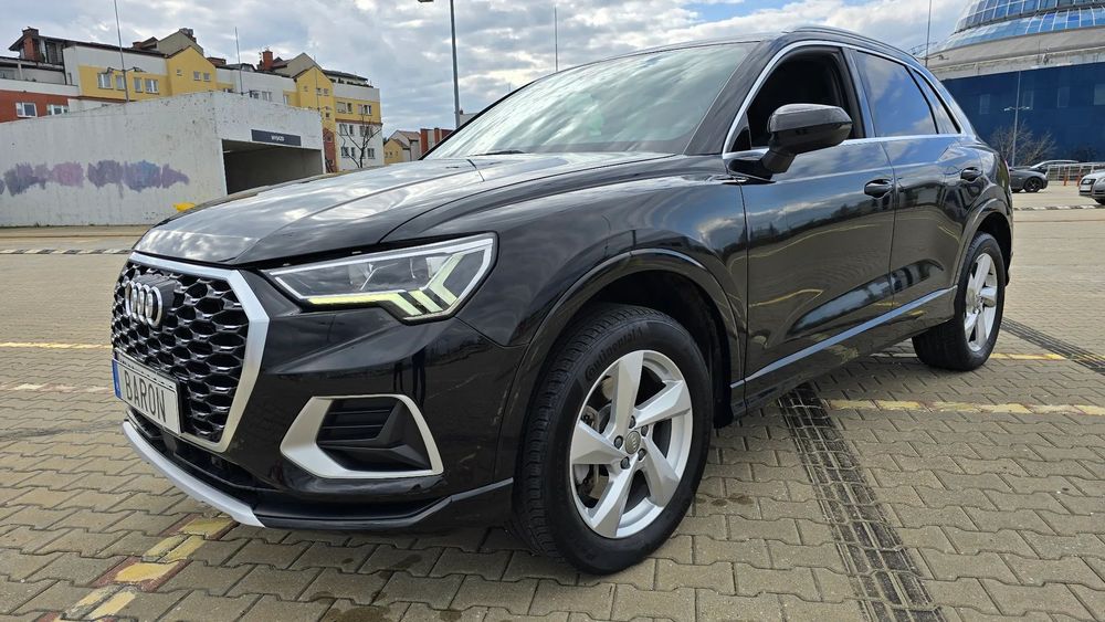 Audi Q3 2.0 245KM, S-Line, Quattro, panorama, Led, Android auto, zadbana