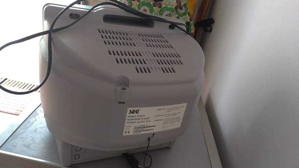 2 Televisões SEG modelo S3755TS + mais 1 suporte para parede