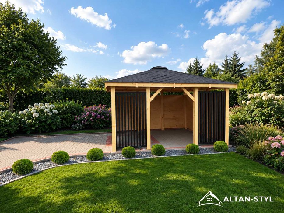 Altany,altanki, wiaty, altana ogrodowa PAULINA(2) 4x4m PRODUCENT