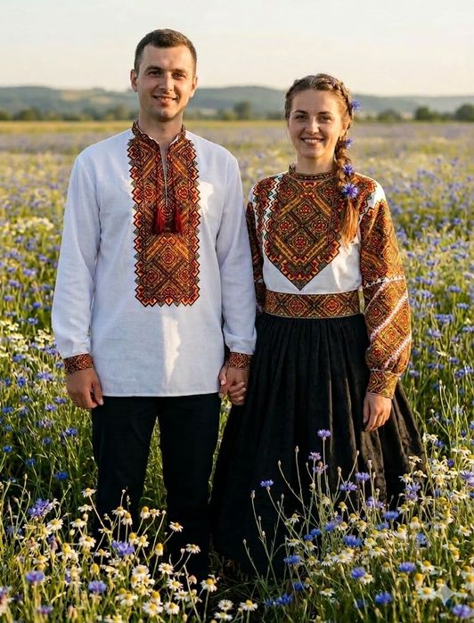 Парна вишиванка"Гуцульські мотиви,"