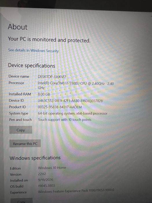 Portátil Dell Inspiron 15 7000 2-em-1 touch i7, 8GB, 1TB HDD, só com carregador