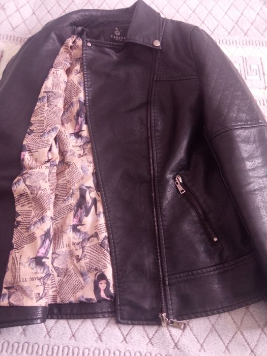 Куртка жіноча кожана