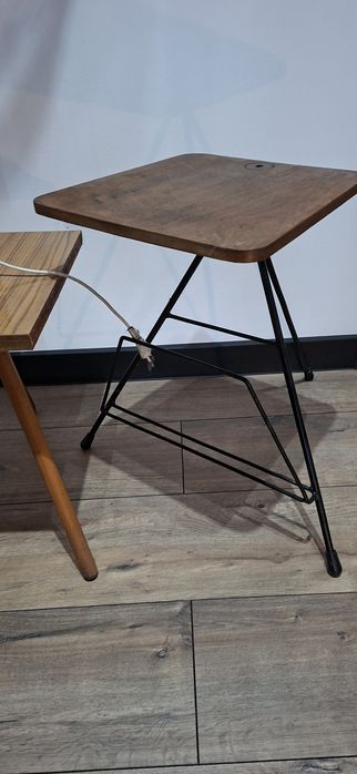 Lampa prl 2 abażury  gazetnik