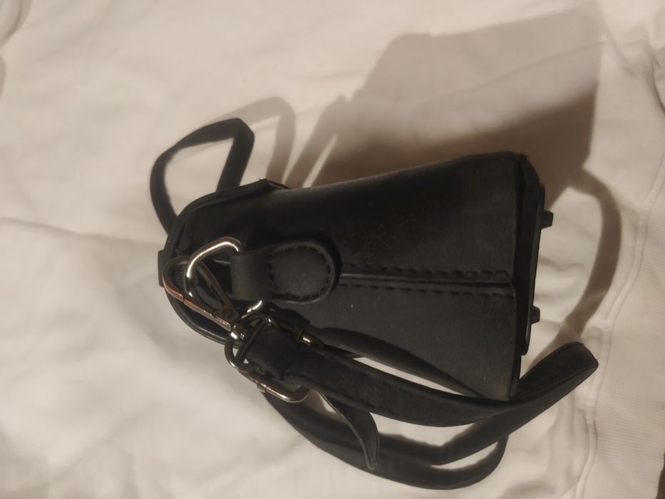 Сумка, чёрная, через плечо