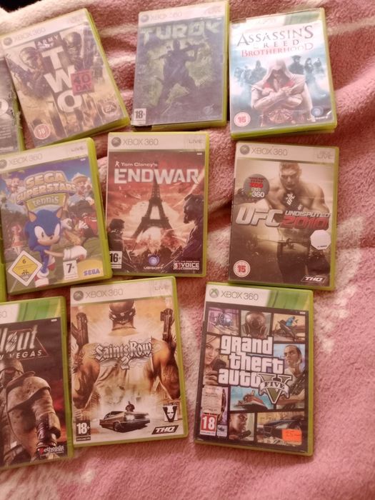 Jogos Xbox 360 quase novos