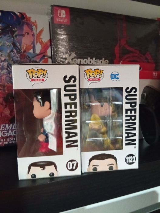 Conjunto de Funko pop Superman