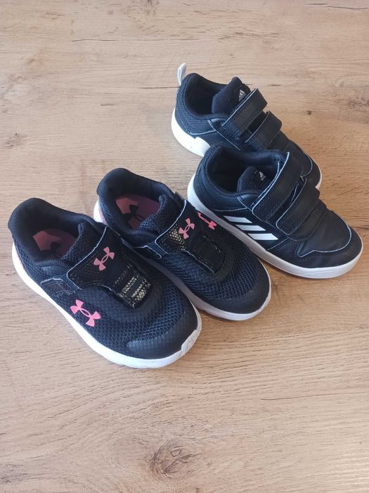 Buty do przedszkola adidas i under armour