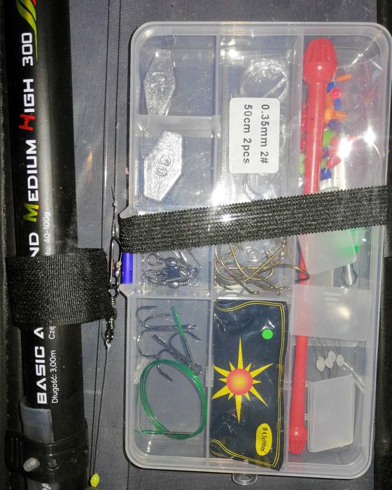 Wędka uniwersalna Medium Hight 300 40-100g teleskopowa spławik / grunt