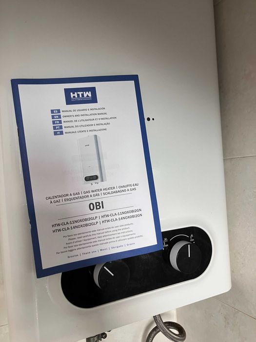 Esquentador Eletrónico a gás 19KW 11L HTW ATM