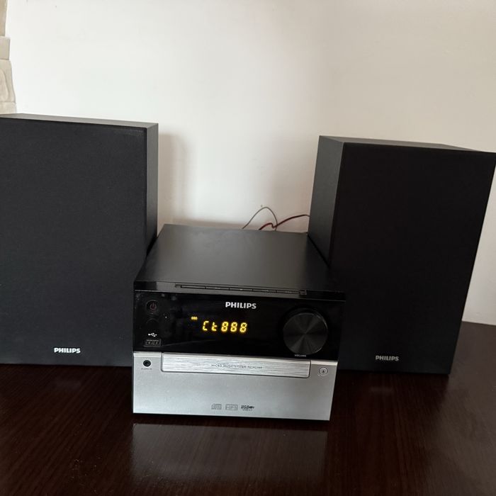 Radio, odtwarzacz Cd, USB, Philips
