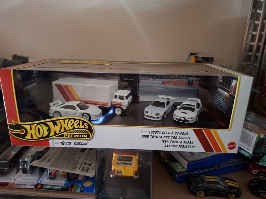 Toyota supra hot wheels premium car culture real riders